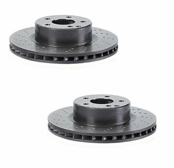 Mercedes Brakes Kit - Brembo Pads and Rotors Front (312mm) (Low-Met) 220421091264 - Brembo 1540314KIT